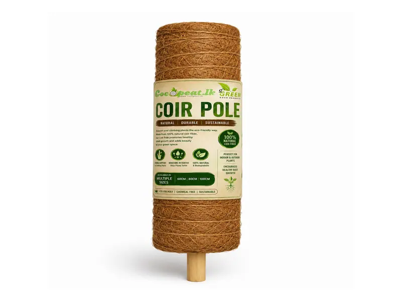 Coir Poles manufactured by Go Green Exports, Sri Lanka